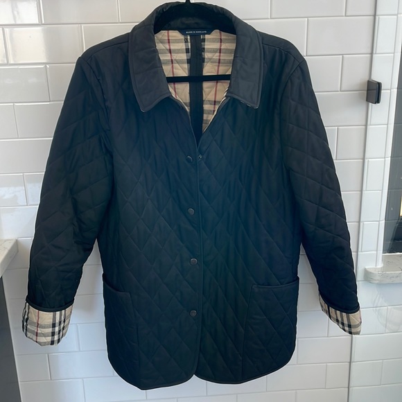 Burberry Quilted Jacket Black - Picture 3 of 11